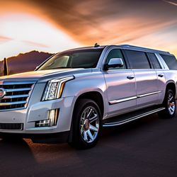 Camelback Limo - Paradise Valley Limo Service - White Escalade