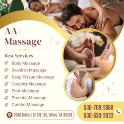 AA+ Massage - Check out our services and benefits
