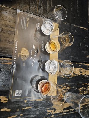 Service Bar at Middle West Spirits Distillery by null