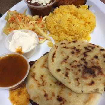 Fiesta Latina - Pupusa plate - Latin American Near Me - Kenner, Louisiana