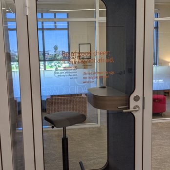 Mesa Temple Visitors Center - This is a cell phone booth!  It includes power/charging station, light, and AC. - Visitor Centers Near Me - Mesa, Arizona