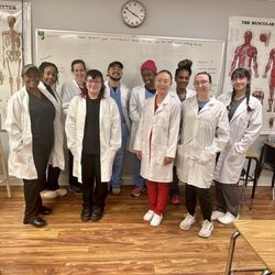 Chicago School Of Phlebotomy - Our class of aspiring phlebotomists.