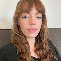 Marina Zakhrabova - Healed lip blush after one session (client selfie)