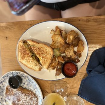 Tupelo Honey Southern Kitchen & Bar - Sweet Potato Pancake - Southern Near Me - Charlotte, North Carolina Tupelo Honey Southern Kitchen & Bar - Sweet Potato Pancake - Southern Near Me - Charlotte, North Carolina