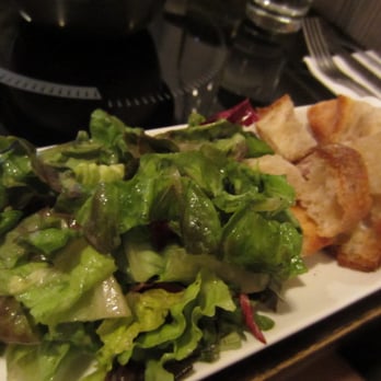 Taureau - Salad and Croutons - Fondue Near Me - New York, New York Taureau - Salad and Croutons - Fondue Near Me - New York, New York