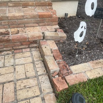 Jacks Stone Masonry & Repairs - before - Masonry/Concrete Near Me - Austin, Texas