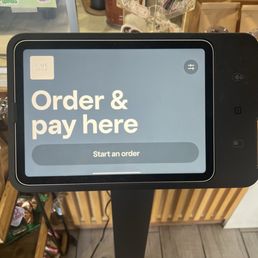 Order kiosk option
