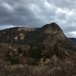 Town of Carbondale - Elephant Head in an overcast morning
