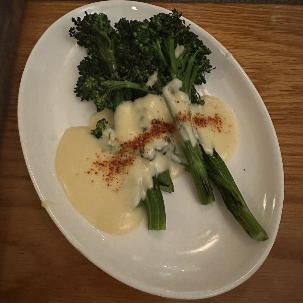 Harvest Table - Broccolini. - New American Near Me - St Helena, California