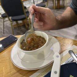 Athenian Owl - Faki Soup  Lentil bean