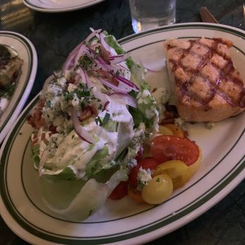 Bog & Barley - Wedge Salad and Salmon - Irish Near Me - Memphis, Tennessee