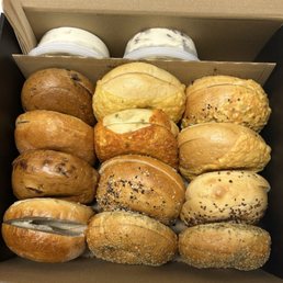 Dozen bagels