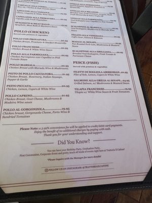 Menu photo 4 Trattoria Il Cafone Lyndhurst, NJ