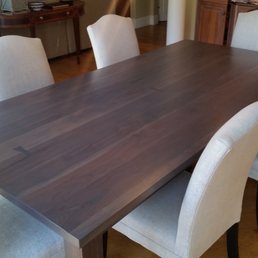 88" Walnut dining table - amazing!