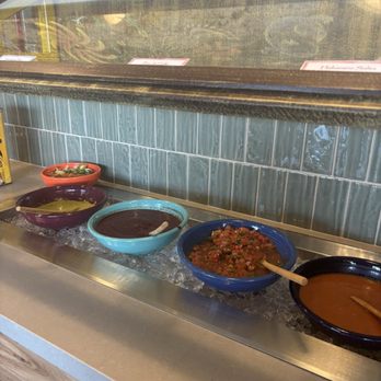Dos Coyotes Border Cafe - Salsa bar - Mexican Near Me - Folsom, California Dos Coyotes Border Cafe - Salsa bar - Mexican Near Me - Folsom, California