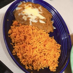 Mexico On Main - Refried Beans and Rice