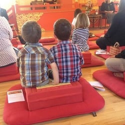 Boulder Shambhala Center - Good friends enjoying a program at the Boulder Shambhala Center.