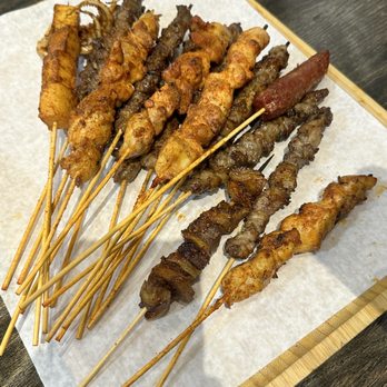 Youjuer - several skewered meats on skewers - Chinese Near Me - Queens, New York