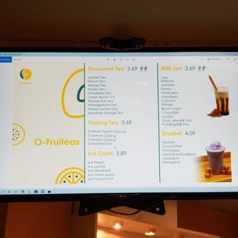 Fruiteao - Menu on wall - Bubble Tea Near Me - Toronto, Ontario Fruiteao - Menu on wall - Bubble Tea Near Me - Toronto, Ontario