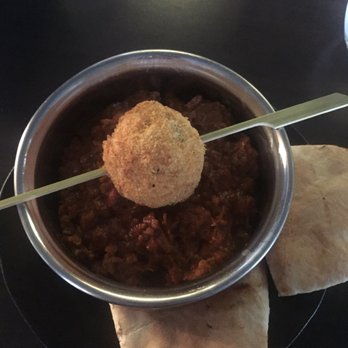 The Winehouse - Mongolian lamb curry - read my review, amazing! - Wine Bars Near Me - Lichfield, STS