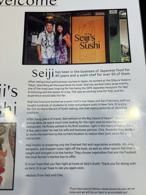 Seiji's Sushi by null