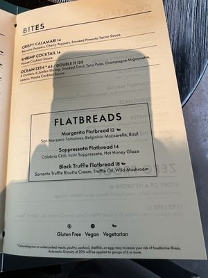 Menu photo 2 Proof Nashville, TN