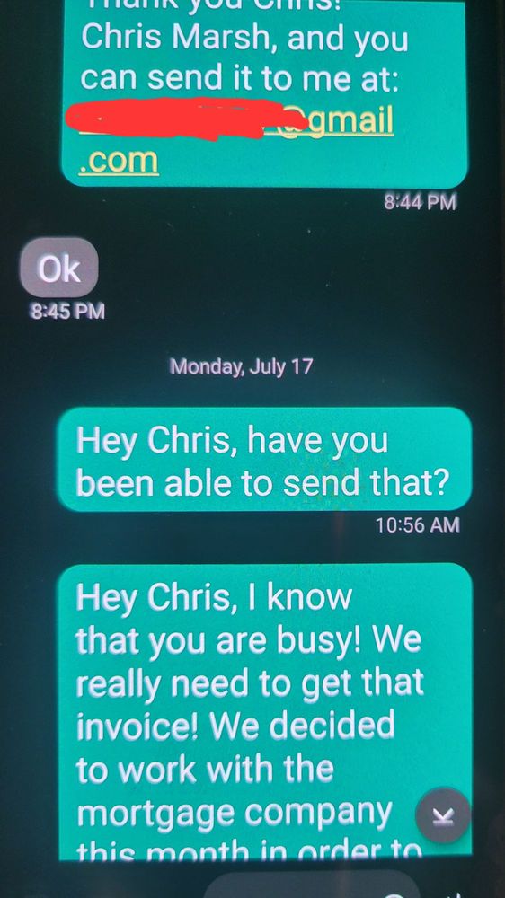 Slide of Gibson Directional Drilling