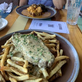 The Parish - Shrimp and Grits Dinner  Johnny Steak and Frites Dinner - Gastropubs Near Me - Tucson, Arizona