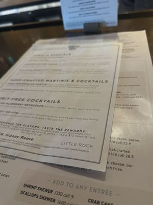 Menu photo 1 Bonefish Grill Little Rock, AR Menu photo 1 Bonefish Grill Little Rock, AR