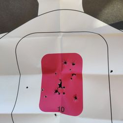 Arc Angel Defense - Great instructor! I learned great basics from Harry. Not bad for the first time ever handling a pistol.