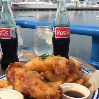 Fish - Their fish and chips and bottled coke. Big portions freshly fried. - Seafood Near Me - Sausalito, California