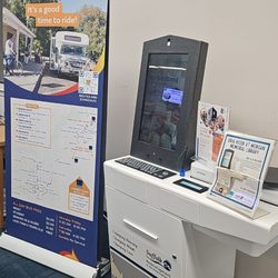 Morgan Memorial Library - SRHA kiosk