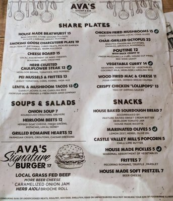 Menu photo 4 Ava’s Kitchen & Bar Kenilworth, NJ Menu photo 4 Ava’s Kitchen & Bar Kenilworth, NJ