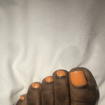 Dila Nails - 5 days post pedicure - Nail Salons Near Me - Boynton Beach, Florida