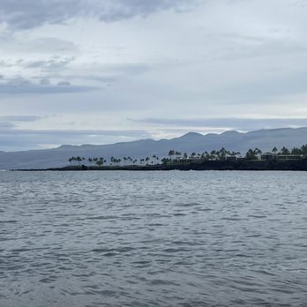49 Black Sand Beach - The Fairmont Resort in the distance - Beaches Near Me - Kamuela, Hawaii