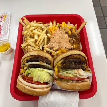 In-N-Out Burger - Double Doubles - Burgers Near Me - North Las Vegas, Nevada