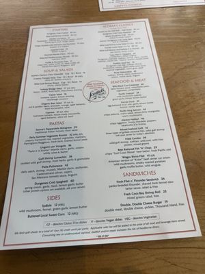 Menu photo 1 Scoma's Restaurant San Francisco, CA Menu photo 1 Scoma's Restaurant San Francisco, CA