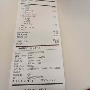 In-N-Out Burger - Receipt- very affordable for 3 people! - Burgers Near Me - Las Vegas, Nevada In-N-Out Burger - Receipt- very affordable for 3 people! - Burgers Near Me - Las Vegas, Nevada