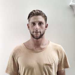 Jack the Snipper - Happy customer at Jack the Snipper Barber shop in Byron Bay. You need a haircut.