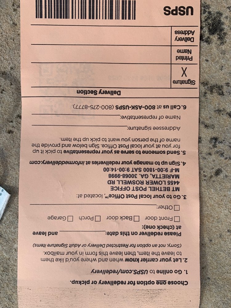 MOUNT BETHEL US POST OFFICE Updated September 2024 32 Reviews