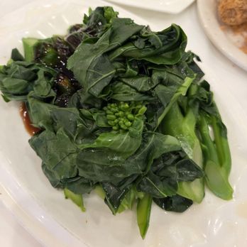 Crown Seafood Restaurant - cai lan dau hao (Chinese broccoli w/ oyster sauce) - Dim Sum Near Me - Houston, Texas