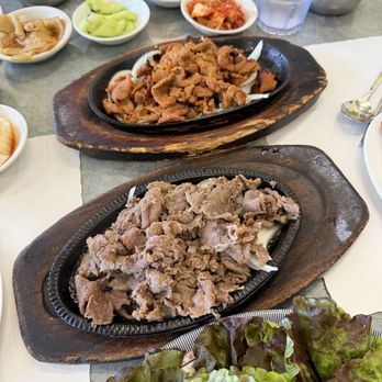 Shu's Korean Restaurant - Ssam bab (grilled beef and grilled pork) - Korean Near Me - Santa Clara, California Shu's Korean Restaurant - Ssam bab (grilled beef and grilled pork) - Korean Near Me - Santa Clara, California
