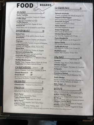 Menu photo 1 Rustic Cork Wine Bar Lake Stevens, WA