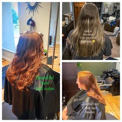 Skin Body Beauty Lounge - New fall color.. by Denise McLain  @correct my color hair studio