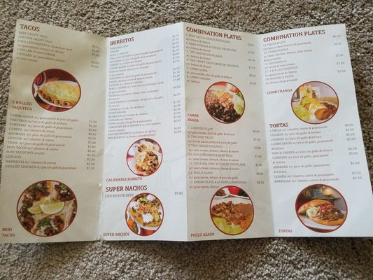 Menu photo 5 Los Balito's Taco Shop San Antonio, TX