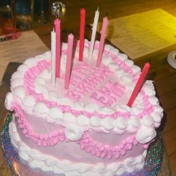 a birthday cake