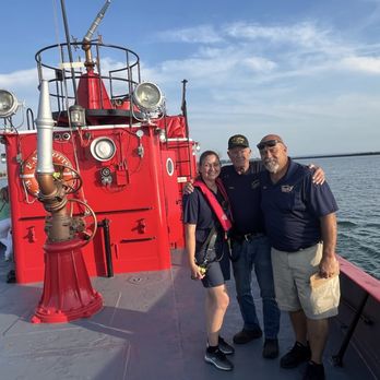 Edward M Cotter Fireboat - Some of the crew members who gave my group a fantastic experience aboard the fire boat, thank you! - Landmarks & Historical Buildings Near Me - Buffalo, New York Edward M Cotter Fireboat - Some of the crew members who gave my group a fantastic experience aboard the fire boat, thank you! - Landmarks & Historical Buildings Near Me - Buffalo, New York