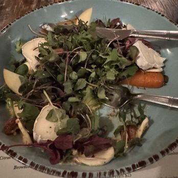 Harvest Habersham - Micro greens salad - New American Near Me - Sautee Nacoochee, Georgia