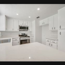 Carnahan Property Management - Kinsley and Jon had a new quartz counter top installed in the kitchen...
