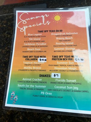 Menu photo 1 Destination Nutrition101 Friendswood, TX